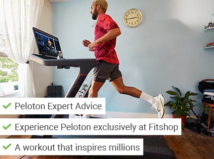 Peloton bij Fitshop